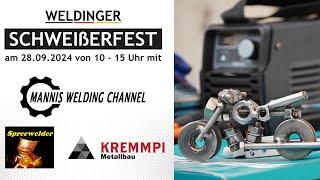 Einladung zum Schweißerfest in Germendorf mit @ManfredWelding &@Spreewelder | Geschenke im Shop