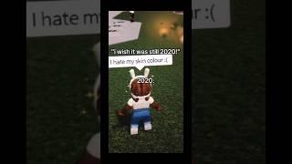 2020 was in a “preppy era”.. #roblox #coems #funny #viral #shorts