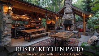 Outdoor Entertaining Redefined: Mastering the Art of Rustic Kitchen Patio Design