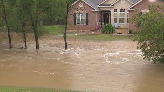 Helene brings flooding to Columbia County neighborhood