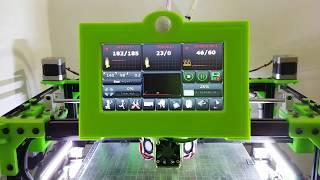 Nextion 7" Diamond series HMI on Marlin Kimbra firmware