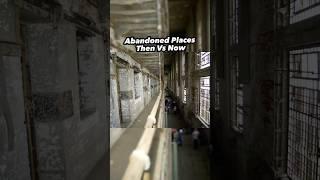 Abandoned Places Then Vs Now #shorts