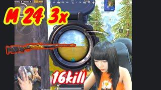 #pubgmobile #pubg mobile livik player Harujar 6 fingers player#1vs4 play #m24 3 scope