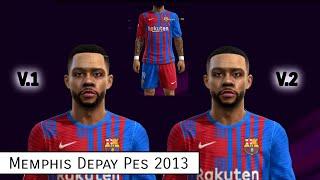 Memphis Depay face Pes 2013 Full Tattoos