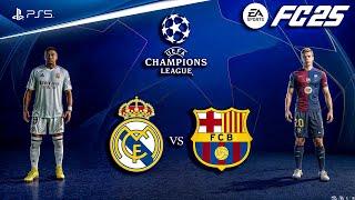 FC 25 - Real Madrid vs. Barcelona Ft. Yamal, Mbappe, | UEFA Champions League Final | PS5™ [4K60]