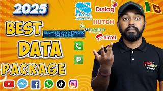 Best Unlimited Data Package️‍Dialog,Airtel,Hutch,MobitelUnlimited DataTamil   @TravelTechHari