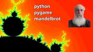 Mandelbrot Set using Python, Pygame, & numpy