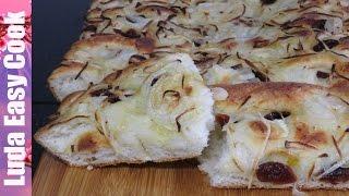 Хрустящая ФОКАЧЧА РЕЦЕПТ Хлеб с луком и помидорами The Bestest Focaccia Bread Ever recipe BÁNH MÌ Ý