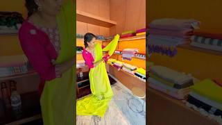 Saree shopping#youtubeshorts#travel#usa #shopping#india#funny#beautiful#uk#shortsfeed#minivlog#me