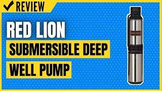 Red Lion RL12G10-2W2V 1-HP 12-GPM 2-Wire 230-Volt Submersible Deep Well Pump Review