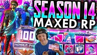 MAXED SEASON 14 ROYALE PASS! 100 Tiers + Rewards! | PUBG Mobile