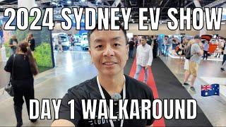 2024 Sydney International EV AutoShow Day 1 Walkaround and Commentary