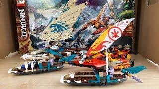 LEGO NINJAGO ISLAND ОБЗОР - МОРСКАЯ БИТВА НА КАТАМАРАНЕ 71748