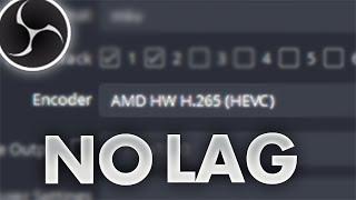 How To Fix HEVC/H.265 Video Lag - OBS Studio