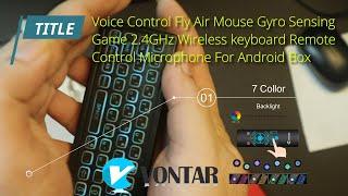 Vontar Remote For TV Box Android Keyboard Touchpad Google voice