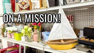 MISSION COMPLETE! | GOODWILL THRIFTING + MY INTENTIONAL HAUL 2024