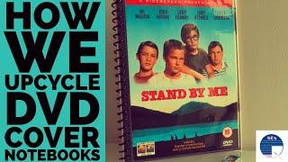 How To Make Upcycled DVD Cover Notebooks