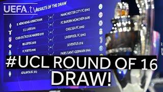 2020/21 UEFA Champions League Round of 16 draw!