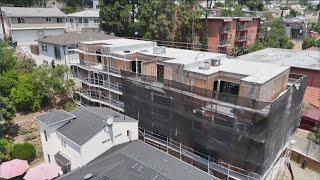 North Park housing project abandoned halfway through