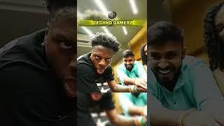 TECHNO GAMERZ VS ISHOWSPEED  || #shorts #technogamerz #ishowspeed #gamerfleet #ujjwal