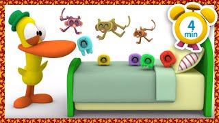  5 Little Aliens & Monkeys  | Nursery Rhymes & Baby Songs - Pocoyo