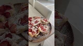 Strawberry cream cheese danish #danish #strawberry #baking #recipe #easyrecipe #easybaking #recipe