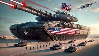 Nothing can stop it! American super advanced tank destroys Russian defense base