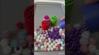 Pearl beads magic #beads #satisfying #pearlhunter #pearlaccessories #pearl #beads