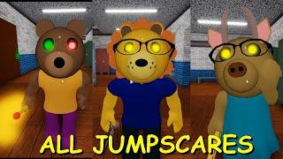 All Jumpscares | Insane School (Roblox Piggy Fangame)