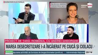 Proiect de țară: România, cu Andrei Gheorghe - 7 noiembrie