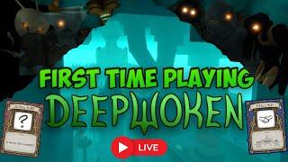 LIVE PLAYING DEEPWOKEN FOR THE FIRST TIME! Giveaway!