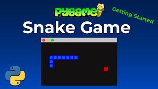 Python Snake Game With Pygame - Create Your First Pygame Application