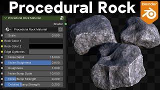 Procedural Rock Shader (Blender Tutorial)