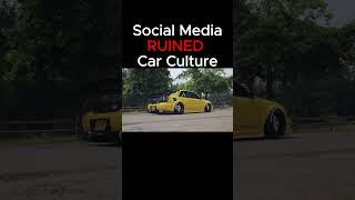 Social Media Ruined Car Culture Cost #automobile #carscene #carculture #carguy
