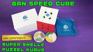 GAN Cube Supersnelle speed cube - Gan356 X  puzzel kubus