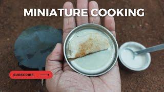 Miniature cooking | Miniature Crispy Dosa | Tutor SD