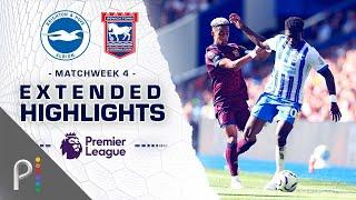Brighton v. Ipswich Town | PREMIER LEAGUE HIGHLIGHTS | 9/14/2024 | NBC Sports