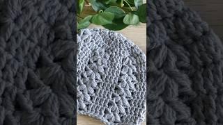 Easy&cute Lotus Stitch Crochet Hat