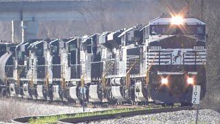 [2D] Norfolk Southern Trains in the Heart of Georgia, Part 2/3, Macon GA, 03/05/2016 ©mbmars01