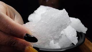 SHAVE ICE CHIPS | VERY CRISPY | SUPER CRUNCHY | #iceeating #asmr #asmrice