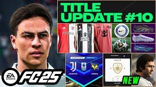 EA FC 25 NEWS | NEW *BIG* Title Update #10 Release - Additions, Real Faces & Fixes 