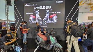 WMOTO Gemma 125 launch at Malaysia Autoshow 2023