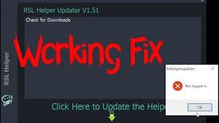 RSL Helper Login Error Fix | Raid: Shadow Legends (outdated)