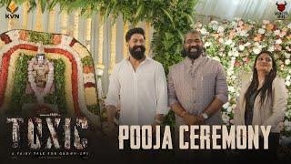 TOXIC Pooja Ceremony - Rocking Star Yash | Geetu Mohandas | KVN Productions | Monster Mind Creations