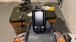 Finally Installed My New Fish Finder on my Kayak | GARMIN STRIKER VIVID 4CV