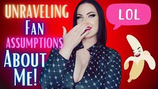 READING MY FANS ASSUMPTIONS OF ME | RAVEN ROSE