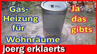 Achtung Nur diese Gasheizung ist für Wohnräume zugelassen Tutorial DIY