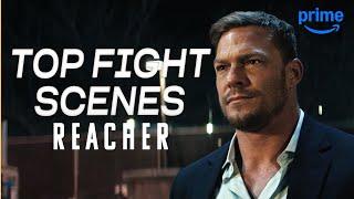 Reacher Fighting Everyone For 10 Minutes Straight | REACHER | Prime Video