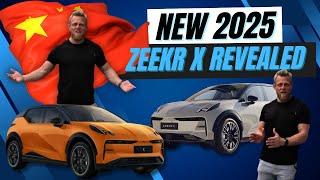 NEW 2025 Zeekr X electric SUV revealed with sentry mode & new features