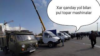 O'zgacha pul topar mashinalar.Gazel, Kia bongo, Hyundai porter, labo, zil, gaz 53. 11-oktiyabr 2020